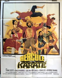 HERCULE CONTRE KARATÉ (120x160cm)
