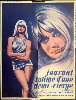 LE JOURNAL INTIME D'UNE DEMI VIERGE (60x80cm)