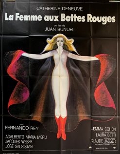 LA FEMME AUX BOTTES ROUGES (120x160cm)