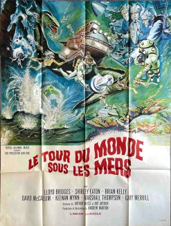 LE TOUR DU MONDE SOUS LES MERS (120x160CM)