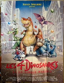 LES QUATRE DINOSAURES ET LE CIRQUE MAGIQUE
