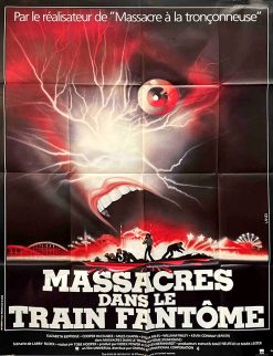 MASSACRE DANS LE TRAIN FANTÔME (120x160cm)