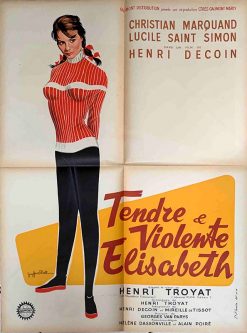 TENDRE ET VIOLENTE ELISABETH (60x80cm)