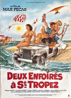 DEUX ENFOIRÉS À ST TROPEZ (40x60cm)
